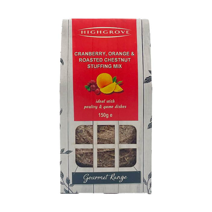 Cranberry, Orange and Roasted Chestnut Stuffing