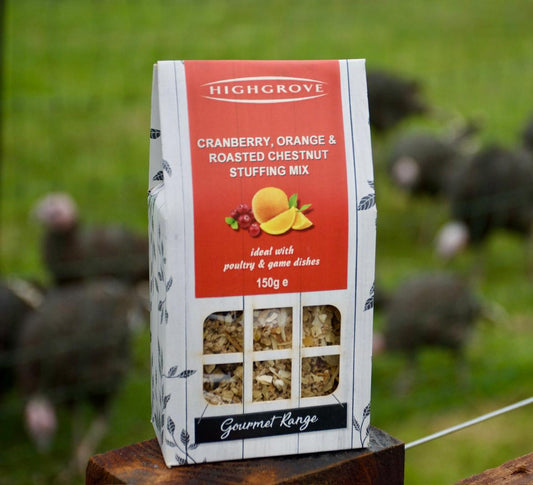 Cranberry, Orange and Roasted Chestnut Stuffing